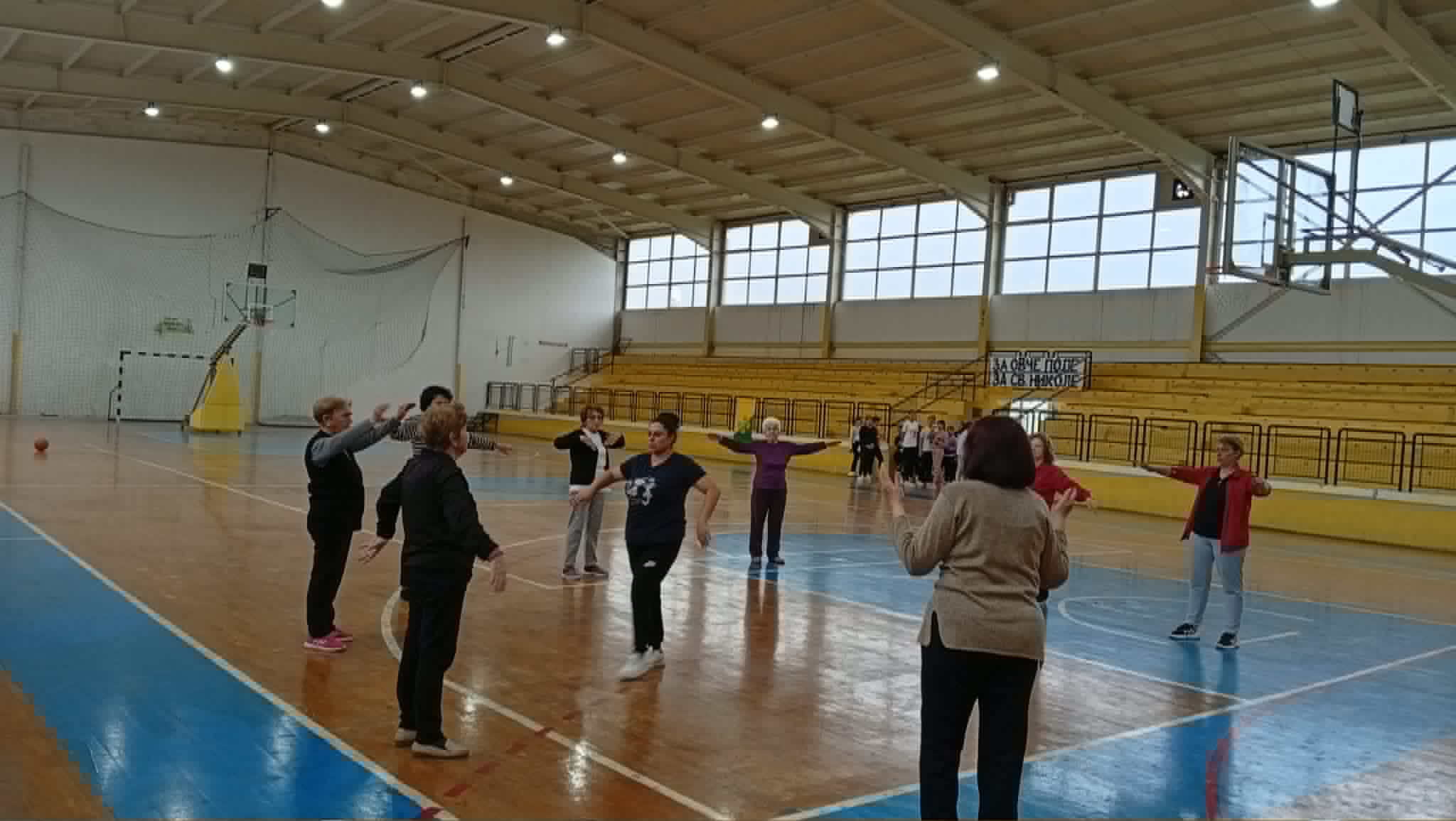 Вежби за релаксирање на горни и долни екстремитети