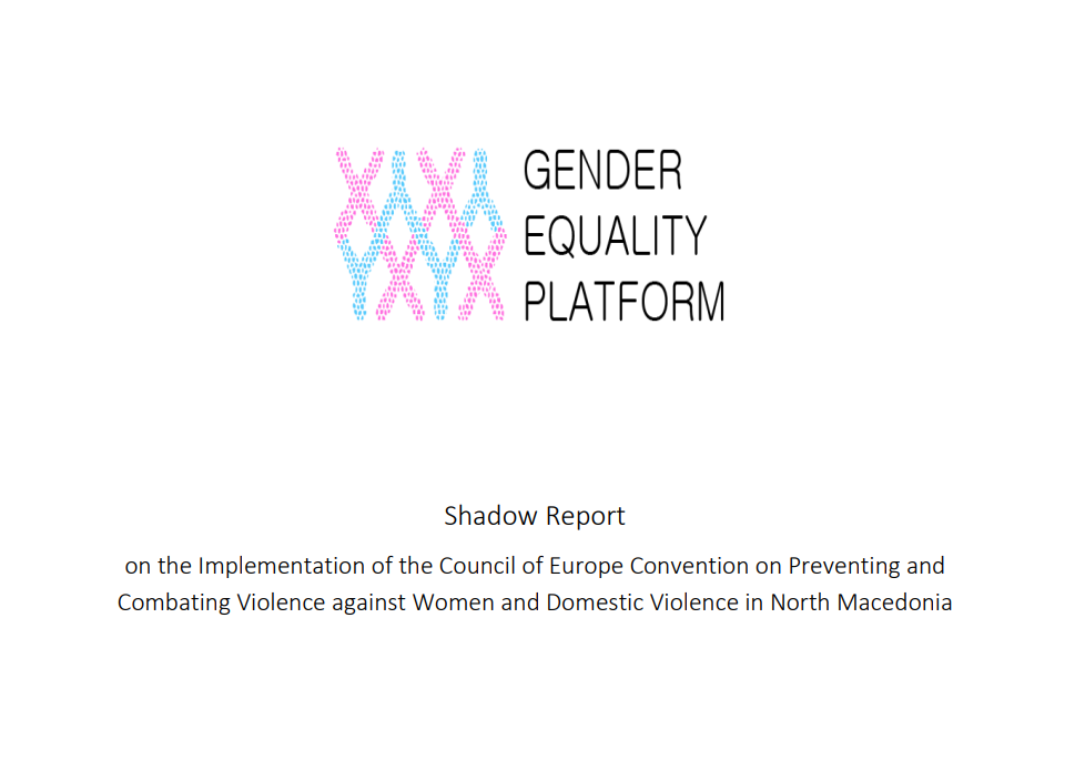 Извештај во сенка за имплементацијата на Конвенцијата на Советот на Европа за превенција и борба против насилството врз жени и семејното насилство во Северна Македонија